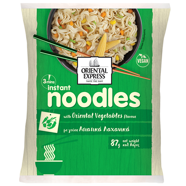 Noodles Λαχανικών ORIENTAL 3 EXPRESS 87gr