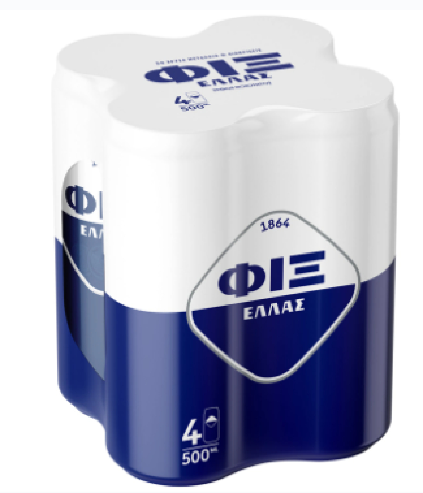 Μπύρα Κουτί FIX HELLAS 4x500ml