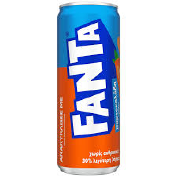 Αναψυκτικό Πορτοκαλάδα Μπλε FANTA 330ml