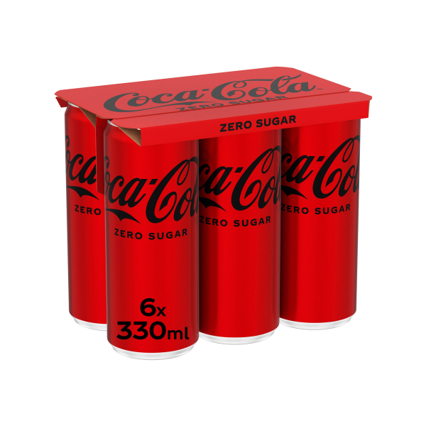 Αναψυκτικό Zero COCA COLA 6x330ml