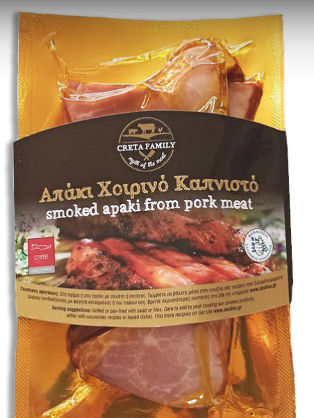 Απάκι Χοιρινό Καπνιστό CRETA FAMILY ~350 gr