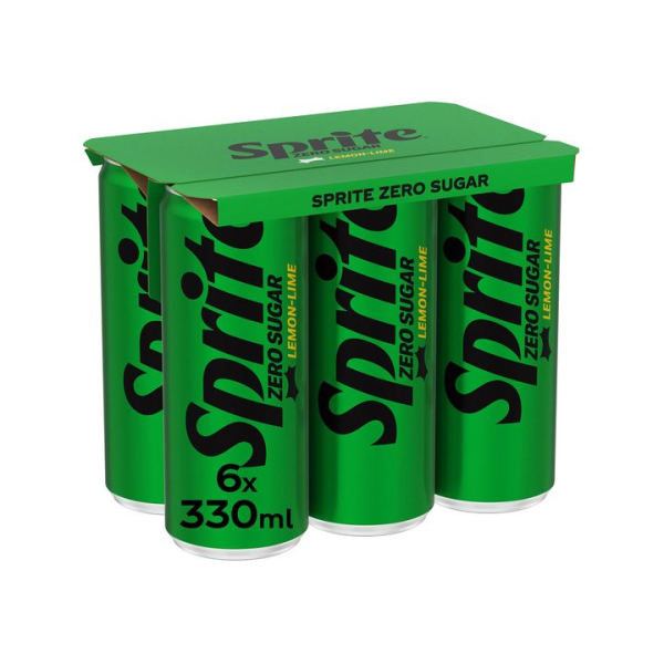 Αναψυκτικό Ζero Κουτί SPRITE 6x330ml
