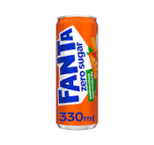 Αναψυκτικό Πορτοκαλάδα Ζero FANTA 330ml