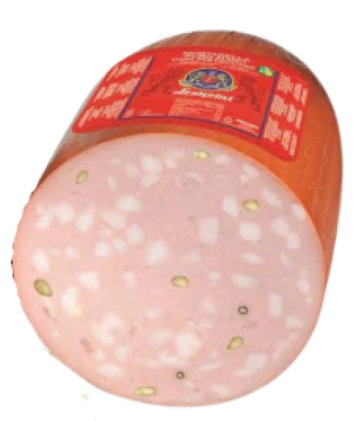 Μορταδέλα με Φυστίκι  Ιταλίας LINEA ROSSA 1/2 ~4.5kg