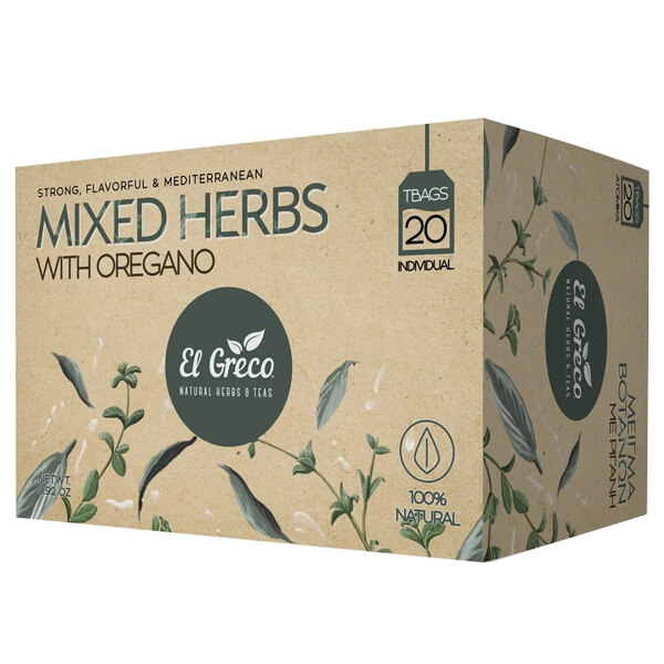 Τσάι Μείγμα Βοτάνων με Ρίγανη EL GRECO 20x1,3gr