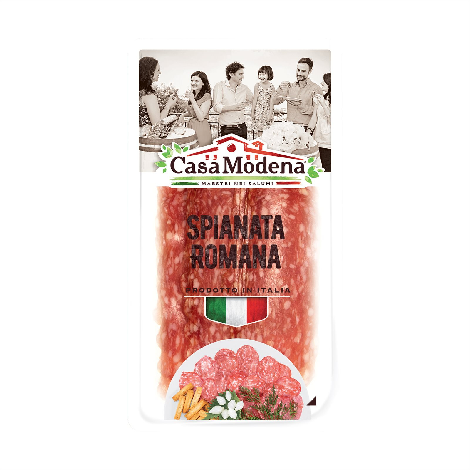 Σαλάμι Piccante σε Φέτες CASA MODENA 500gr