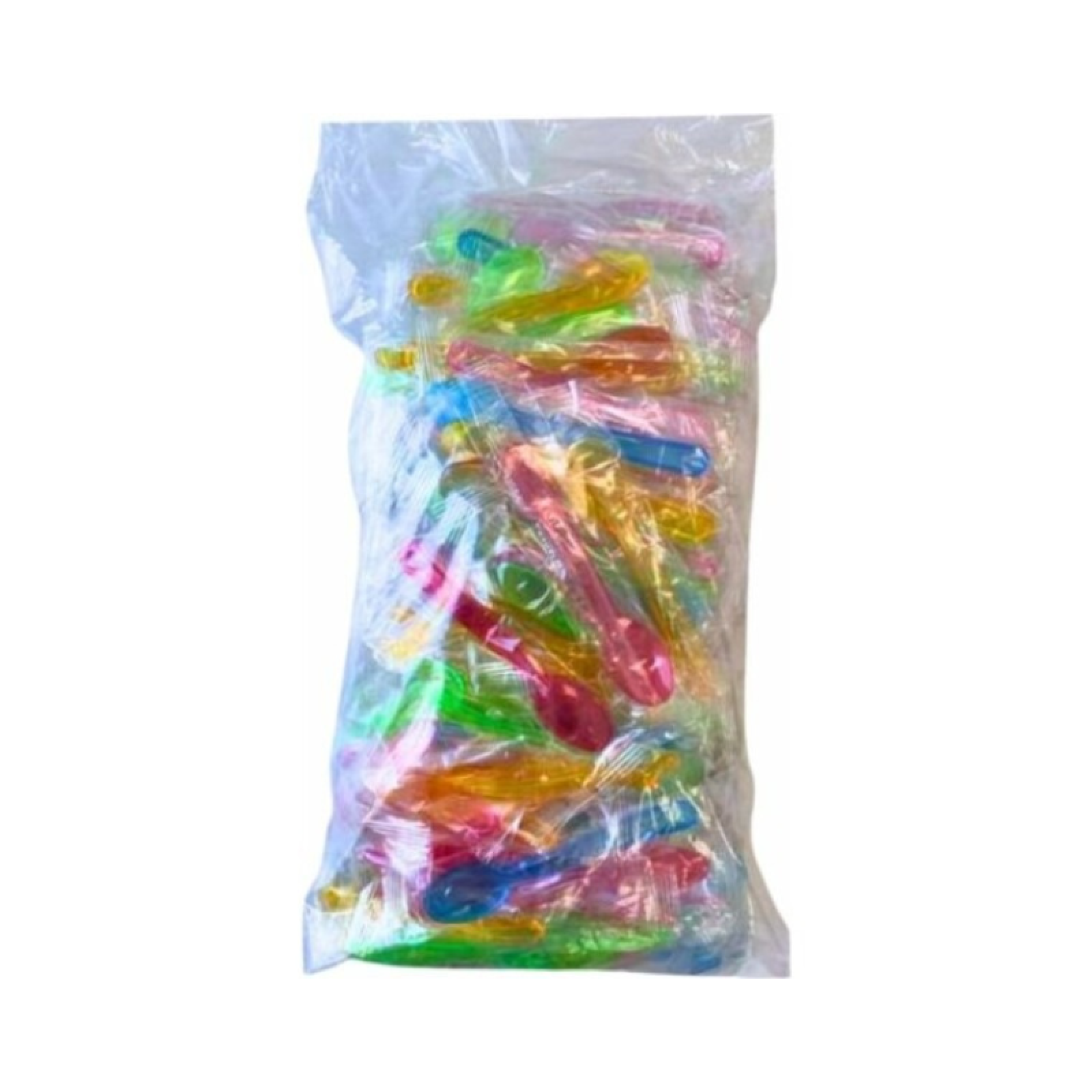 Κουταλάκι Ασυσκεύαστο Μικρό -  Πολύχρωμο 9,5cm OEM 1kg