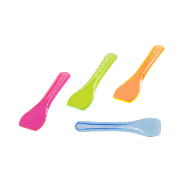 Κουταλάκι Συσκευασμένο Μικρό Χρωματιστό 9,5cm KORFITIS 500τμχ