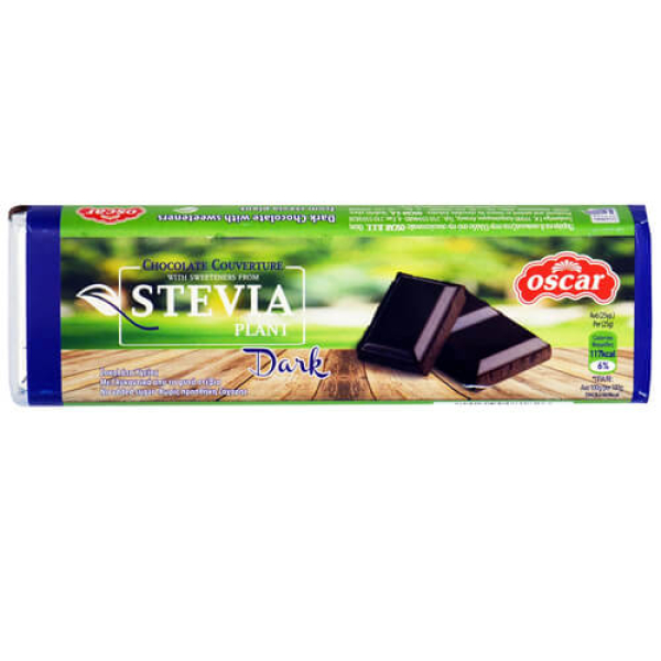 Κουβερτούρα με Στέβια OSCAR 125gr