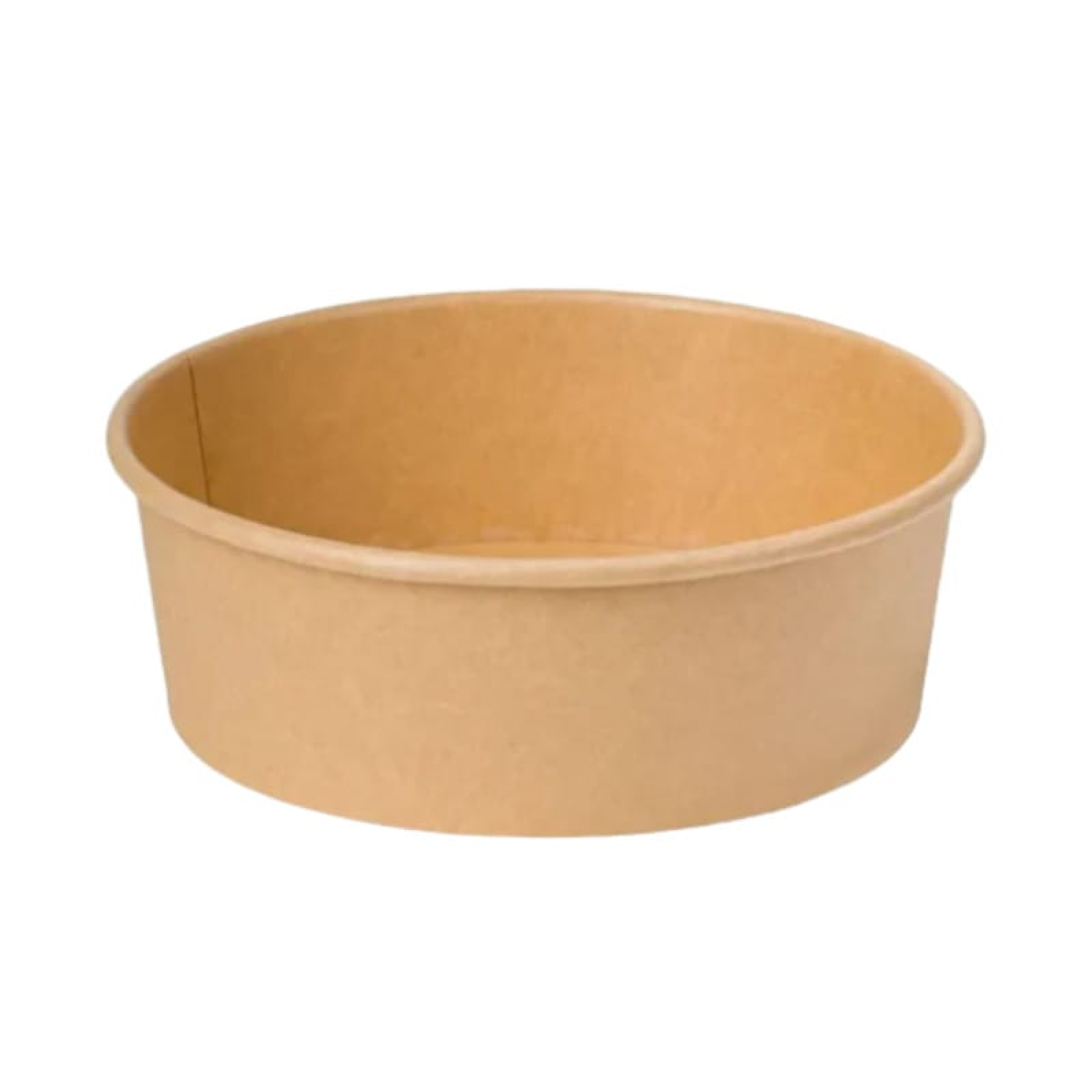 Σκεύος Φαγητού Στρόγγυλο Kraft 1300ml (18,5x16x6,5cm) OEM 50τμχ
