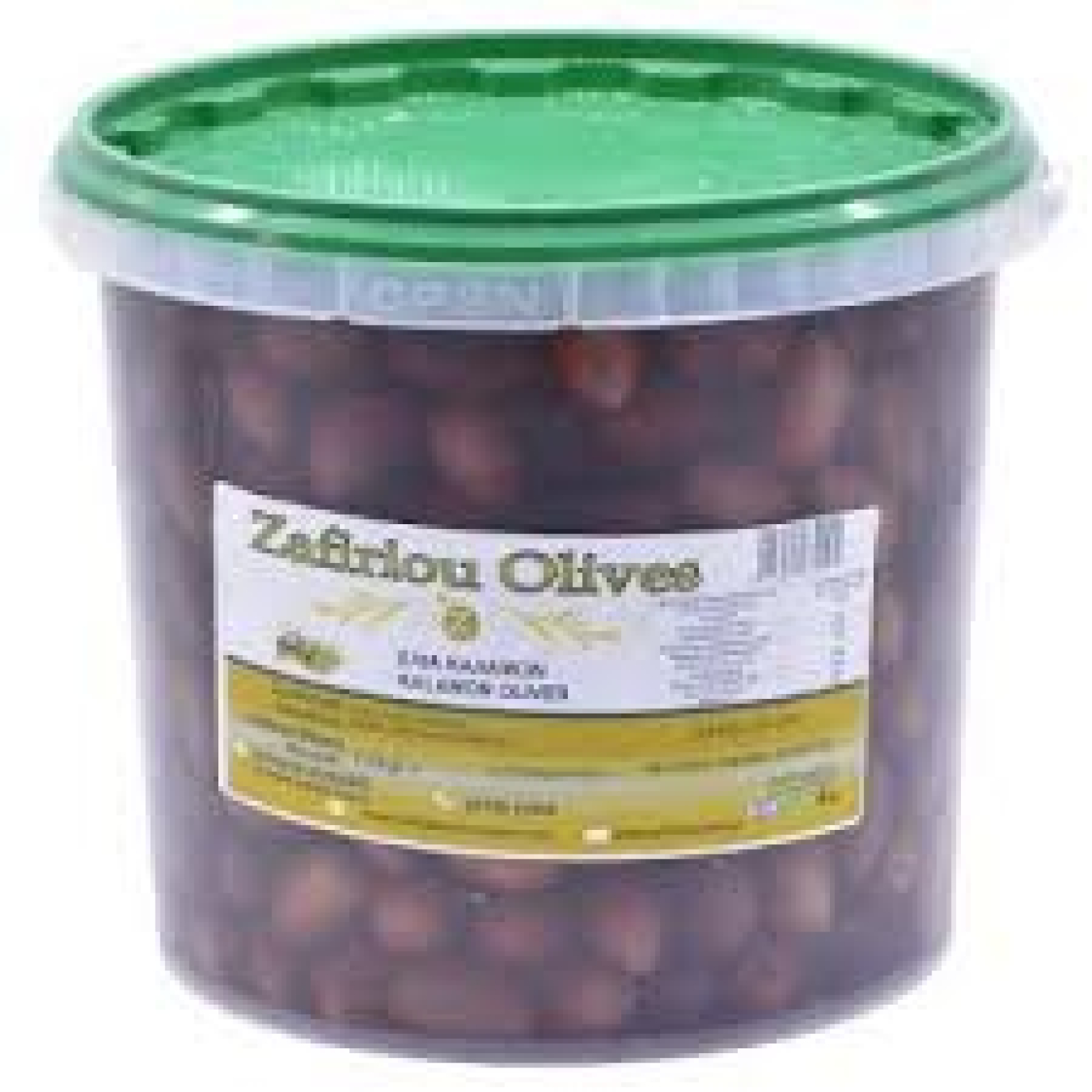 Ελιά Καλαμών 181-200 Κουβάς ZAFIRIOU OLIVES 2,5kg