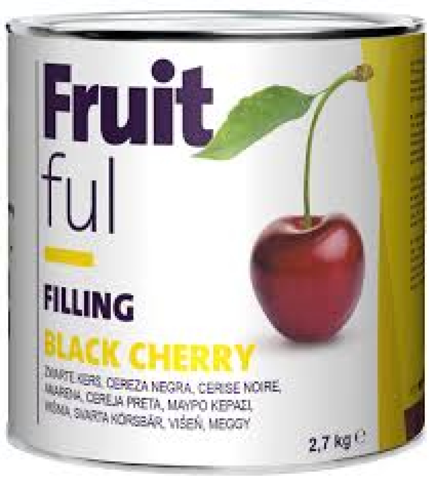 Black Cherry σε Ζελέ Fruitful SEFCO ZEELANDIA 2,7kg