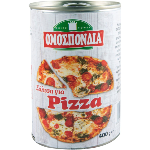 Σάλτσα Πίτσας Κονσέρβα ΟΜΟΣΠΟΝΔΙΑ 400gr