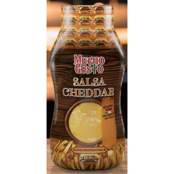 Σάλτσα Cheddar 5% Mucho Gusto TOP FOODS 890gr