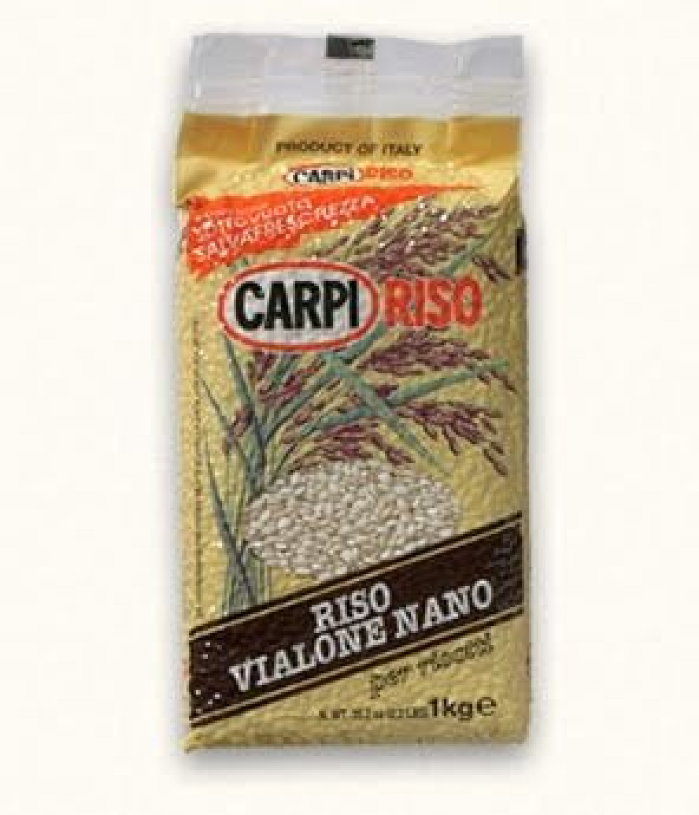 Ρύζι Vialone Nano Capri κιβώτιο RISERIA MODENESE 12x1kg