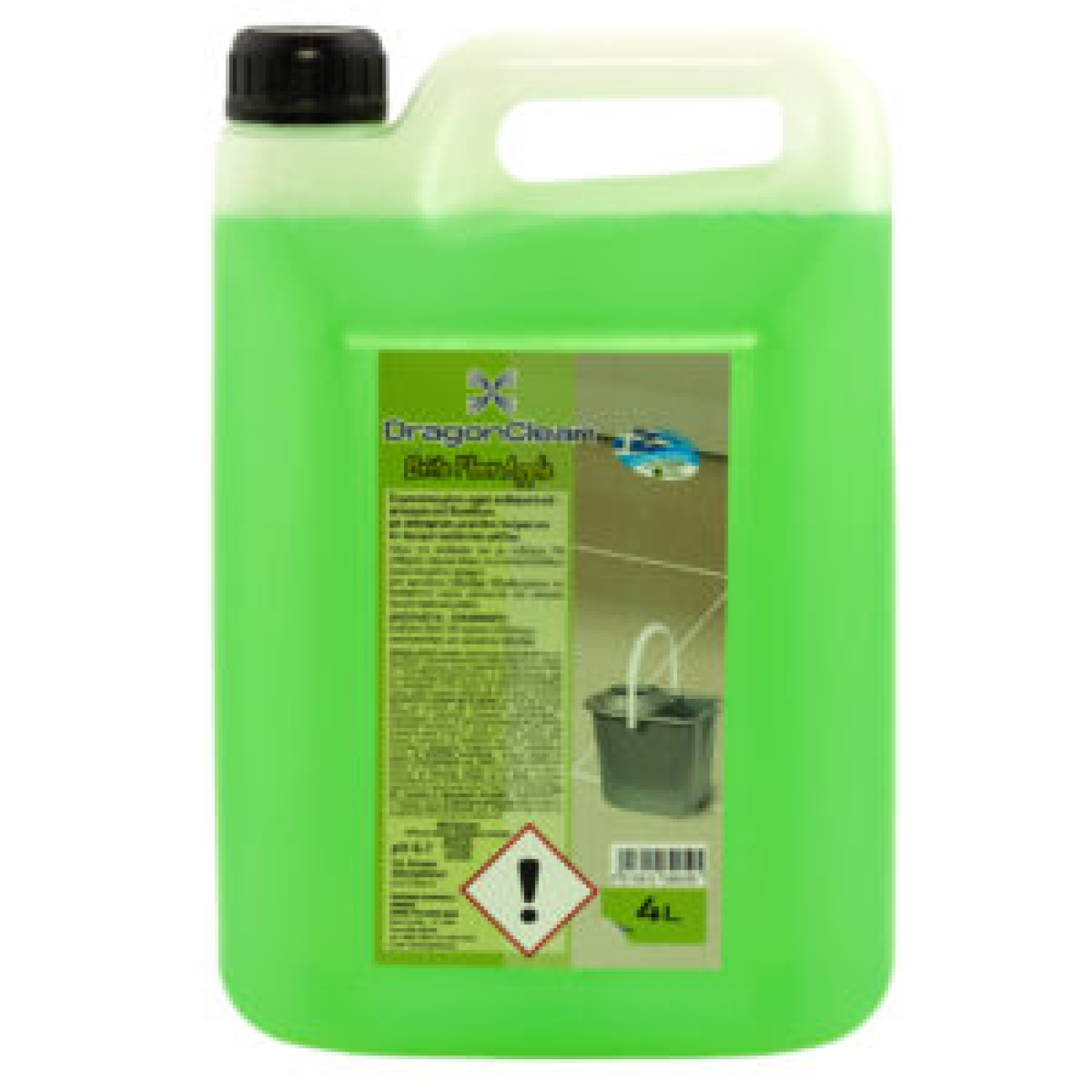 Υγρό Δαπέδων & Laminate Brite Floor Apple DRAGON CLEAN 4lt