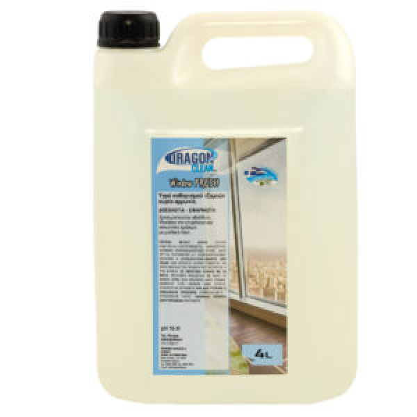 Υγρό Τζαμιών Διάφανο DRAGON CLEAN 4kg