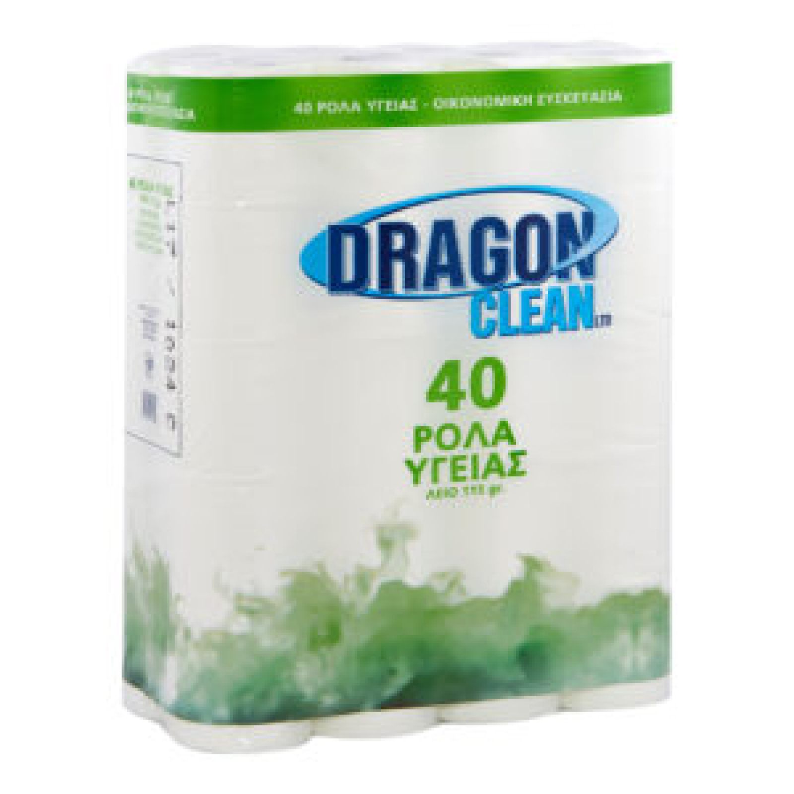Χαρτί Υγείας Λείο DRAGON CLEAN 32.1m 40x115gr