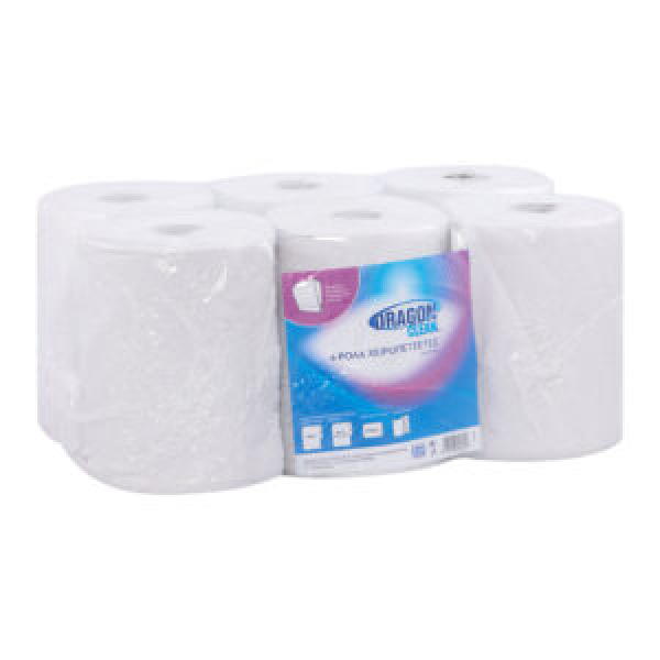 Χειροπετσέτα Ρολό Μπλέ Autocut 102 Κωδ DRAGON CLEAN 6x800gr