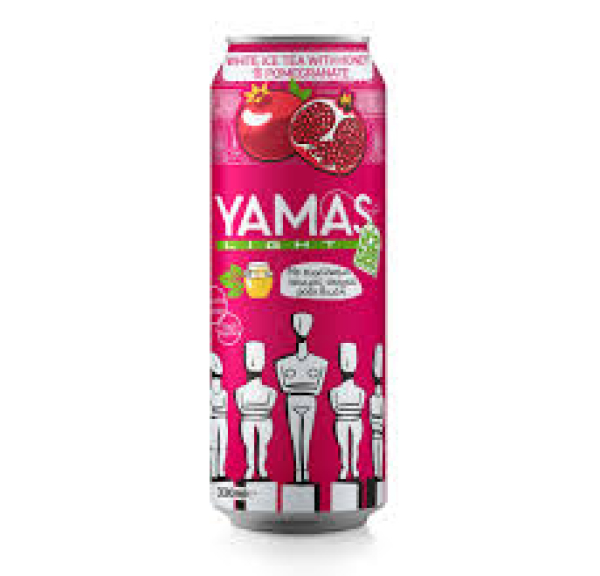 Κρύο Τσάι Pomegranate & Honey YAMAS TEA 330ml