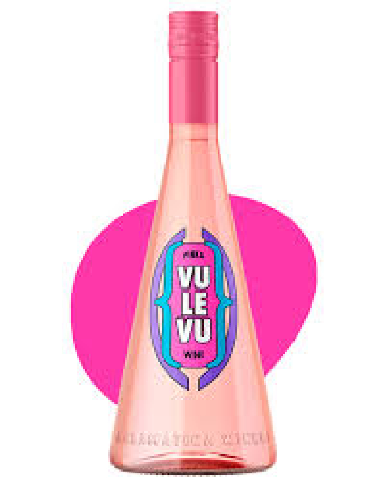 Ροζέ Ημίξηρος Οίνος VULEVU 500ml