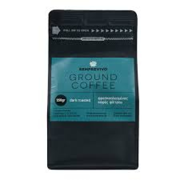 Καφές Φίλτρου Organic Ground SEMPREVIVO  250gr