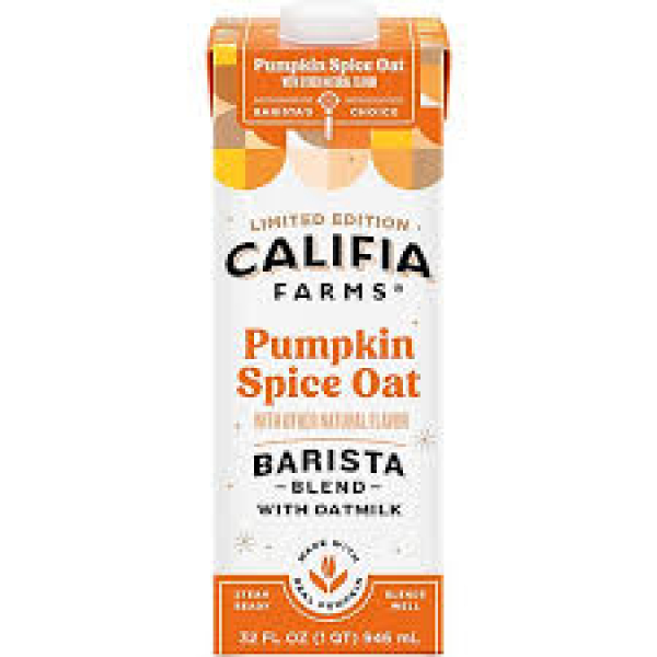 Ρόφημα Βρώμης Pumpkin Spice Barista CALIFIA FARMS 1lt