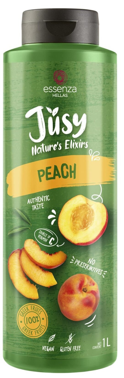 Συμπυκνωμένος Χυμός Ροδάκινο JUSY 1lt