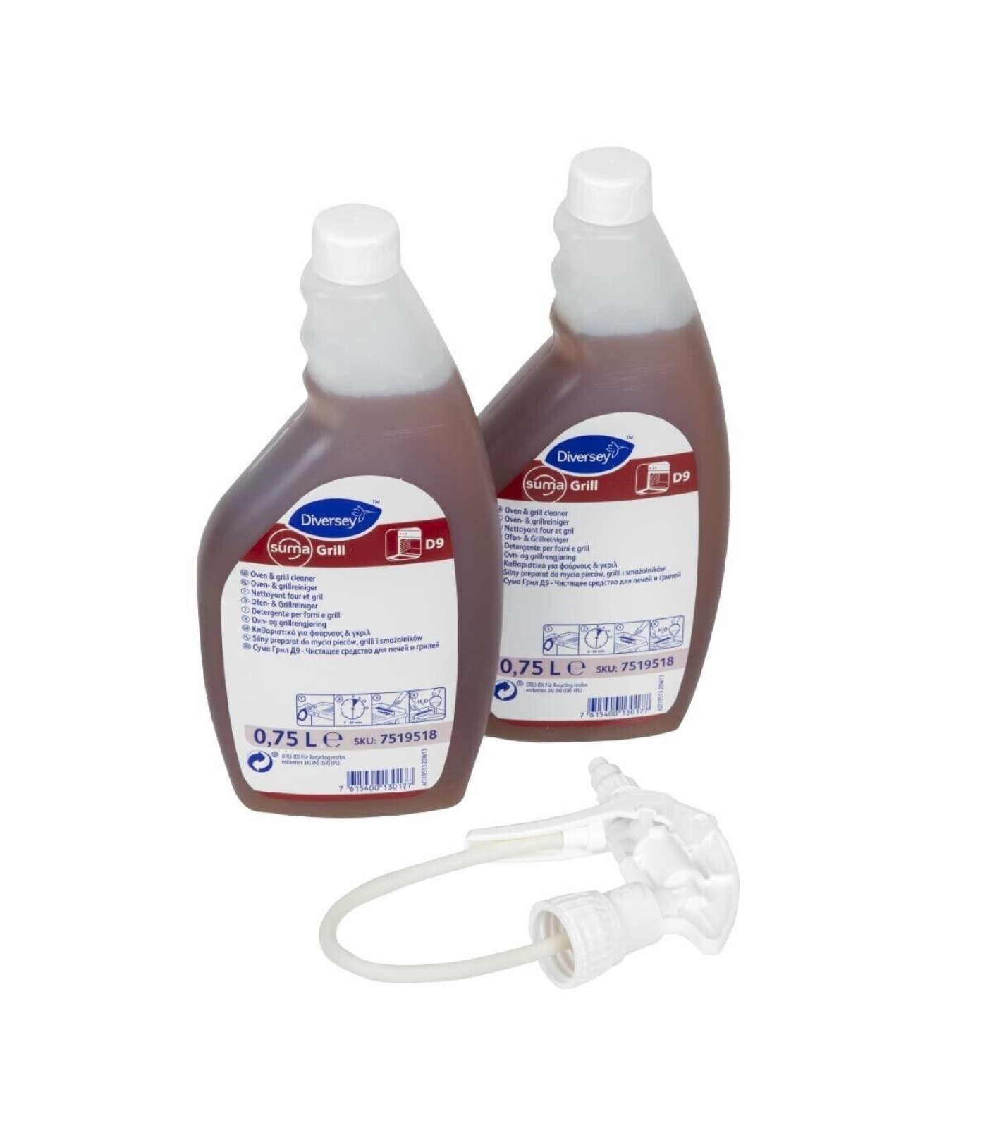 Καθαριστικό Suma Grill D9 DIVERSEY 2x750ml