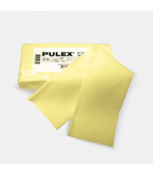 Πανί Καθαρίσματος Masslin Κίτρινο PULEX 25τμχ