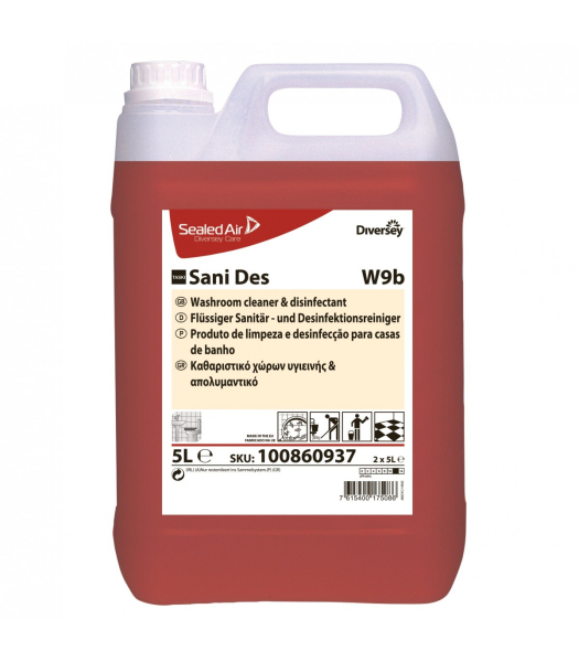 Καθαριστικό απολυμαντικό WC Taski Sani Des DIVERSEY 5lt