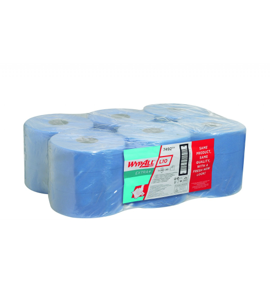Ρολό Κουζίνας WYPALL L10 Extra+ Centerfeed Μπλε 1Φυλλο 152m KCP 6x900gr