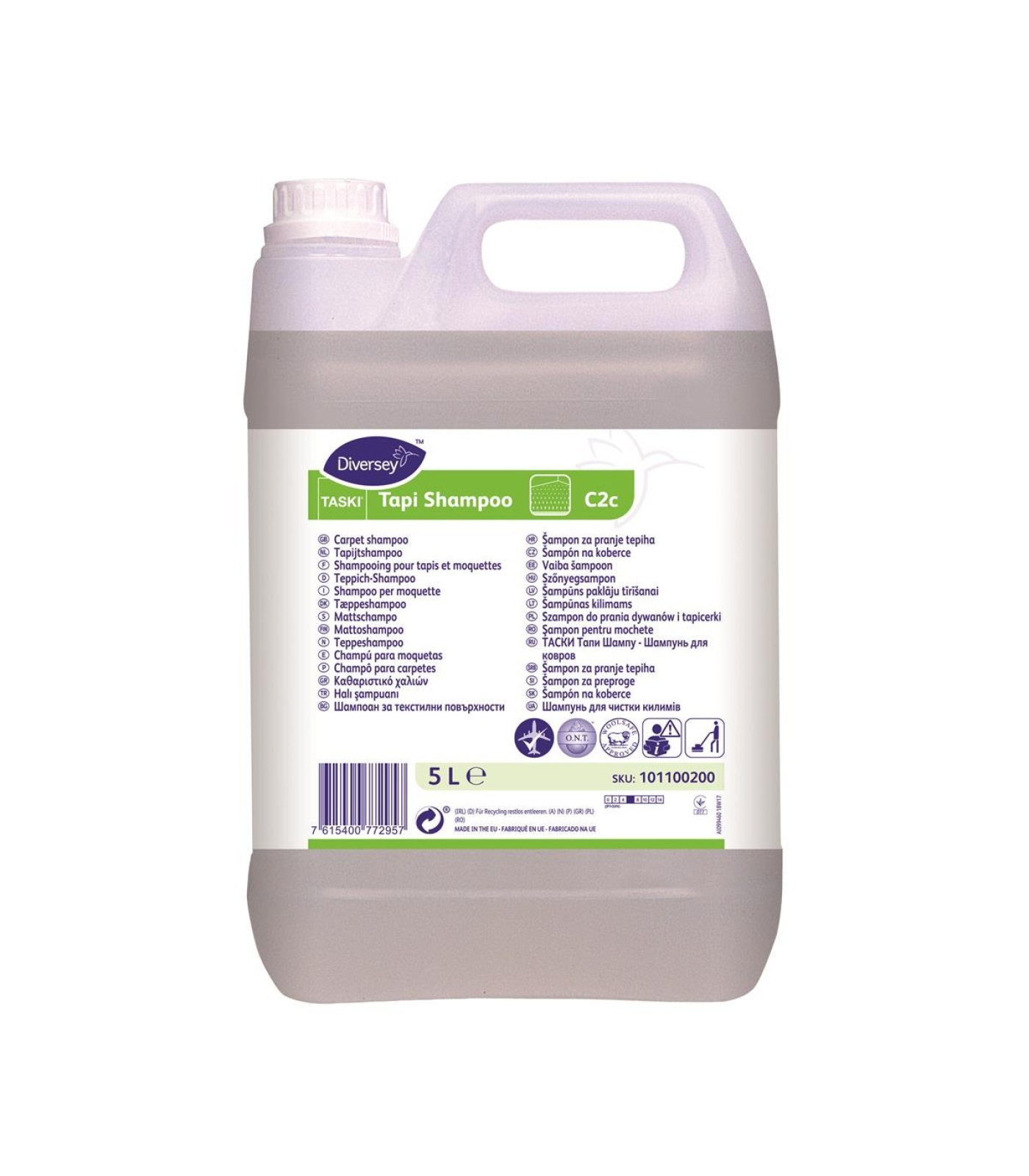 Καθαριστικό χαλιών Taski Tapi Shampoo DIVERSEY 5lt