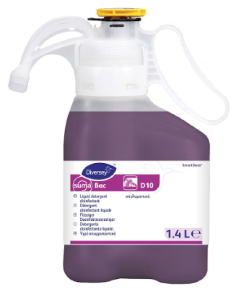 Καθαριστικό και Απολυμαντικό Suma Bac D10 SD DIVERSEY 1,4lt