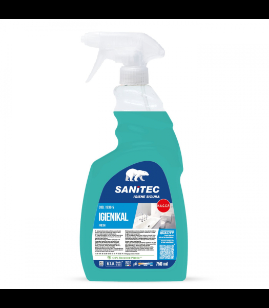 Καθαριστικό αφαλατικό χώρων με φωσφορικό και κιτρικό οξύ SANITEC 750ml