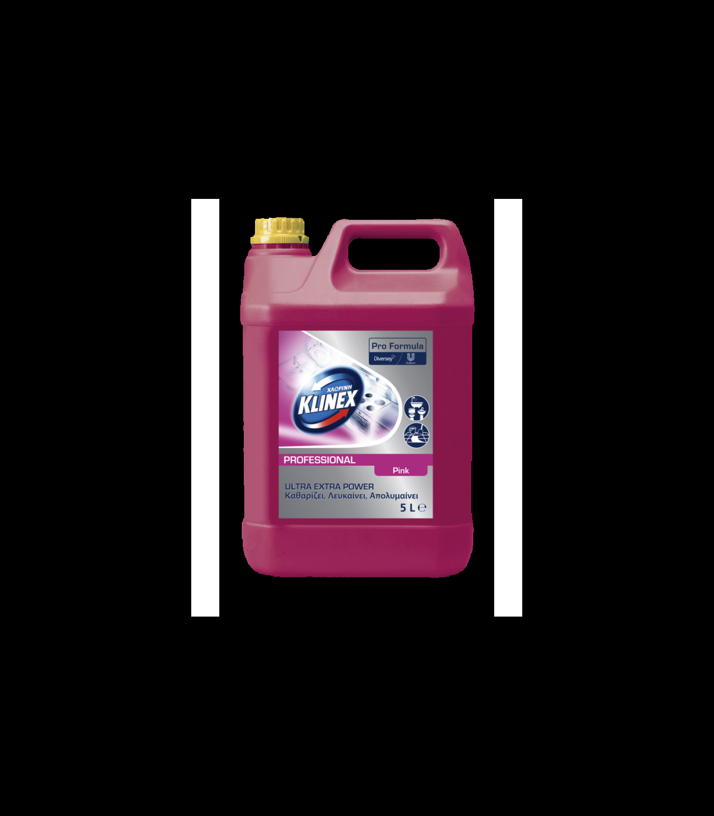 Χλωρίνη Ultra Extra Power Pink Power KLINEX PRO 5lt