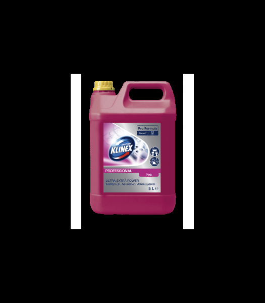 Χλωρίνη Ultra Extra Power Pink Power KLINEX PRO 5lt