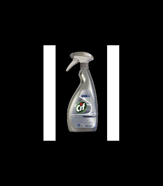 Καθαριστικό Stainless Steel Ανοξείδωτες Επιφάνειες CIF PRO 750ml