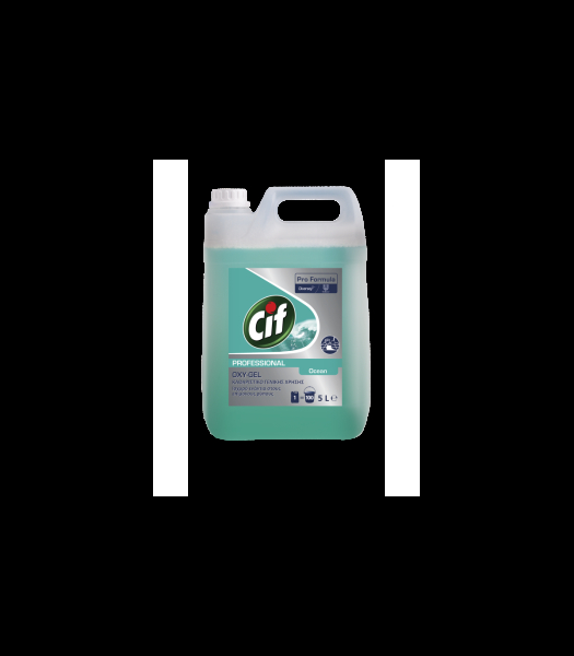 Καθαριστικό Γενικής Χρήσης Oxy-gel Υγρό με Άρωμα Ωκεανού PRO CIF 5lt