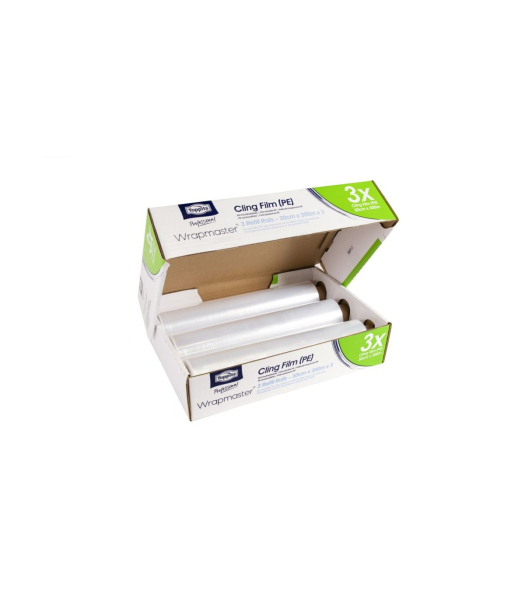 Μεμβράνη 3000 Διαφανής PE WRAPMASTER (30cmx300m)