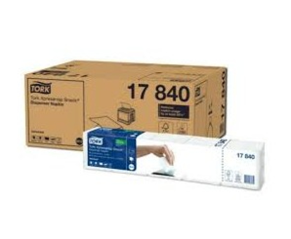 Χαρτοπετσέτα Xpressnap Snack TORK 21,6x21,6cm 6x 225τμχ