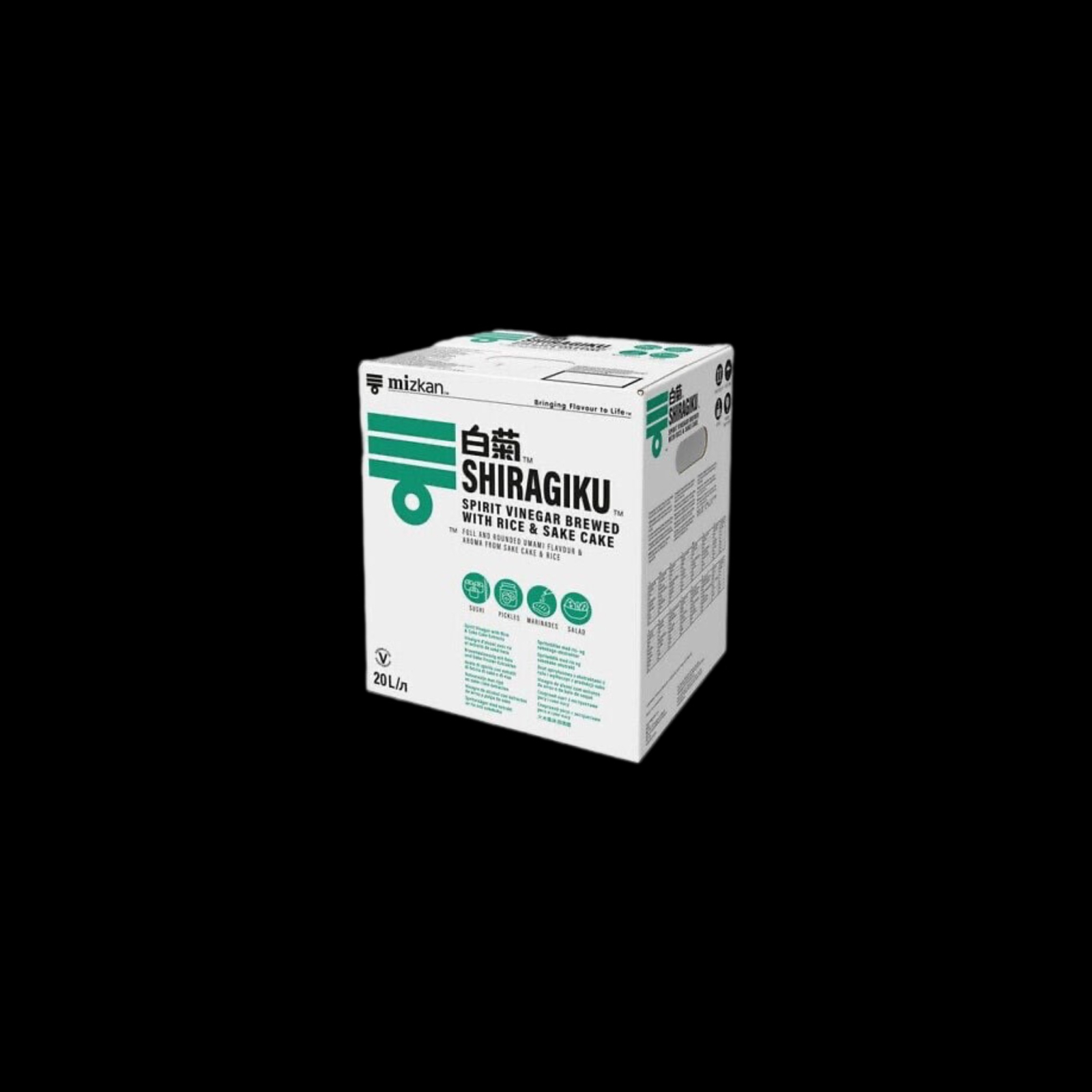 Ξύδι Ρυζιού Mzikan SU SHIRAGIKU 20lt