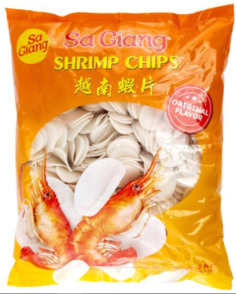 Chips Γαρίδας ΚΤΨ SA GIANG 2kg