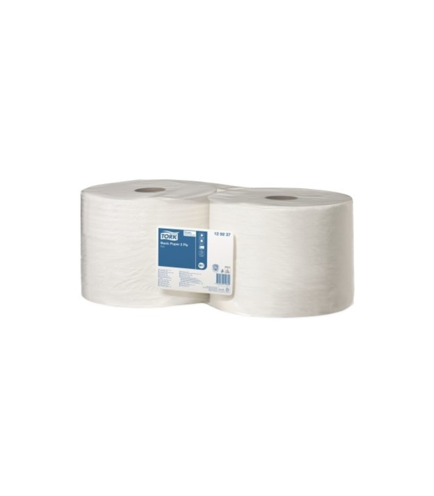 Ρολό Κουζίνας Basic Paper Βιομηχανικό Λευκό 2φυλλο 510m TORK 4,8kg