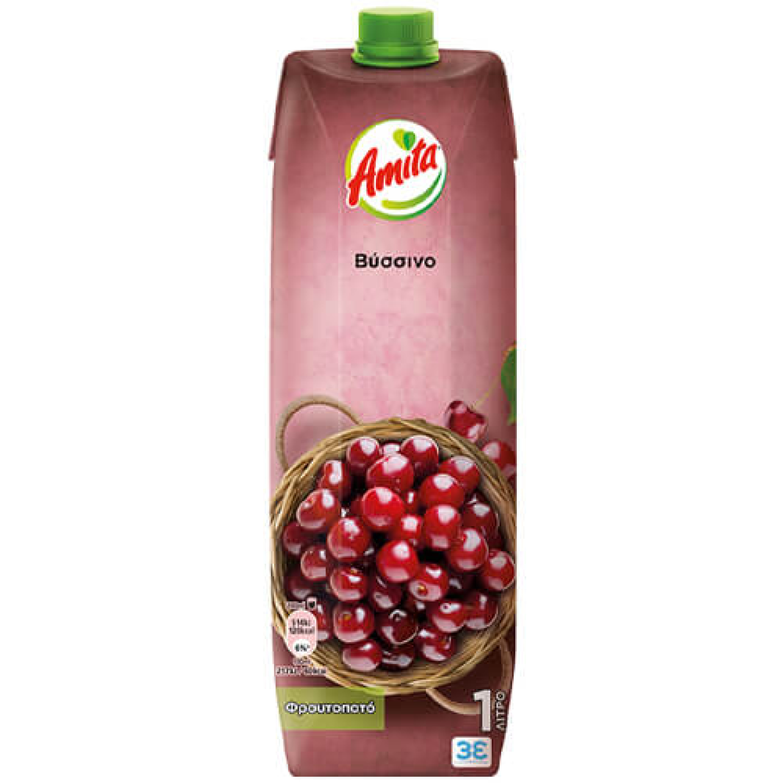 Χυμός Βύσσινο AMITA 1lt