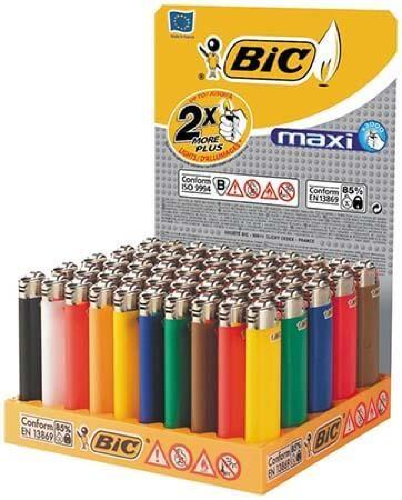 Αναπτήρας Maxi BIC 50τμχ