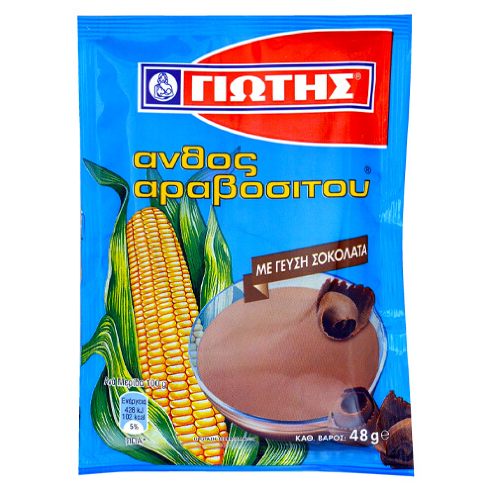 Άνθος Αραβοσίτου Σοκολάτα ΓΙΩΤΗΣ 48gr