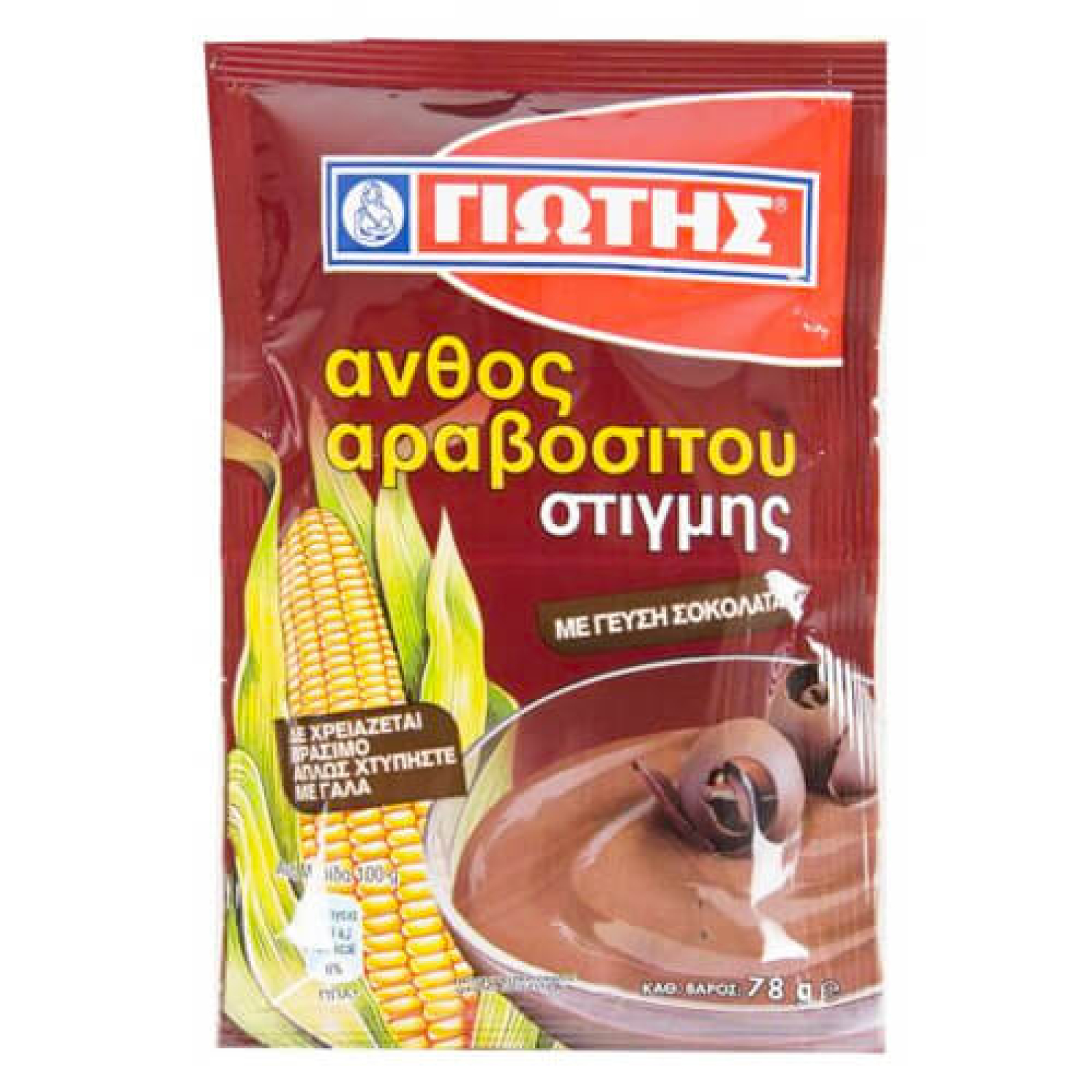 Άνθος Αραβοσίτου Στιγμής Σοκολάτα ΓΙΩΤΗΣ 78gr