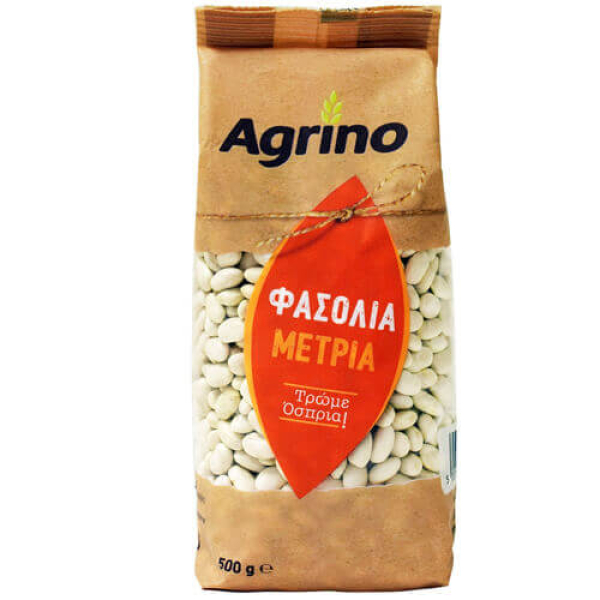 Φασόλια Μέτρια Εισαγωγής AGRINO 500gr