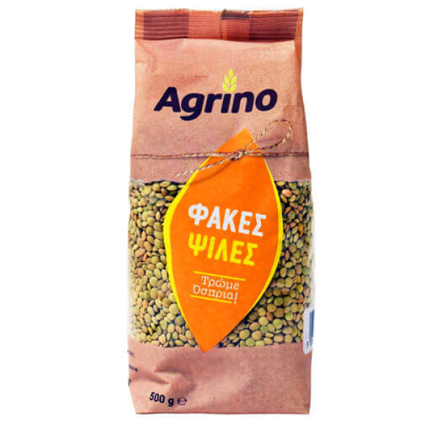 Φακές Ψιλές Εισαγωγής AGRINO 500gr